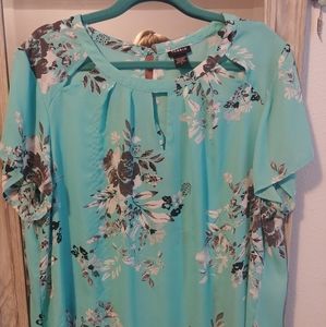Teal Torrid blouse